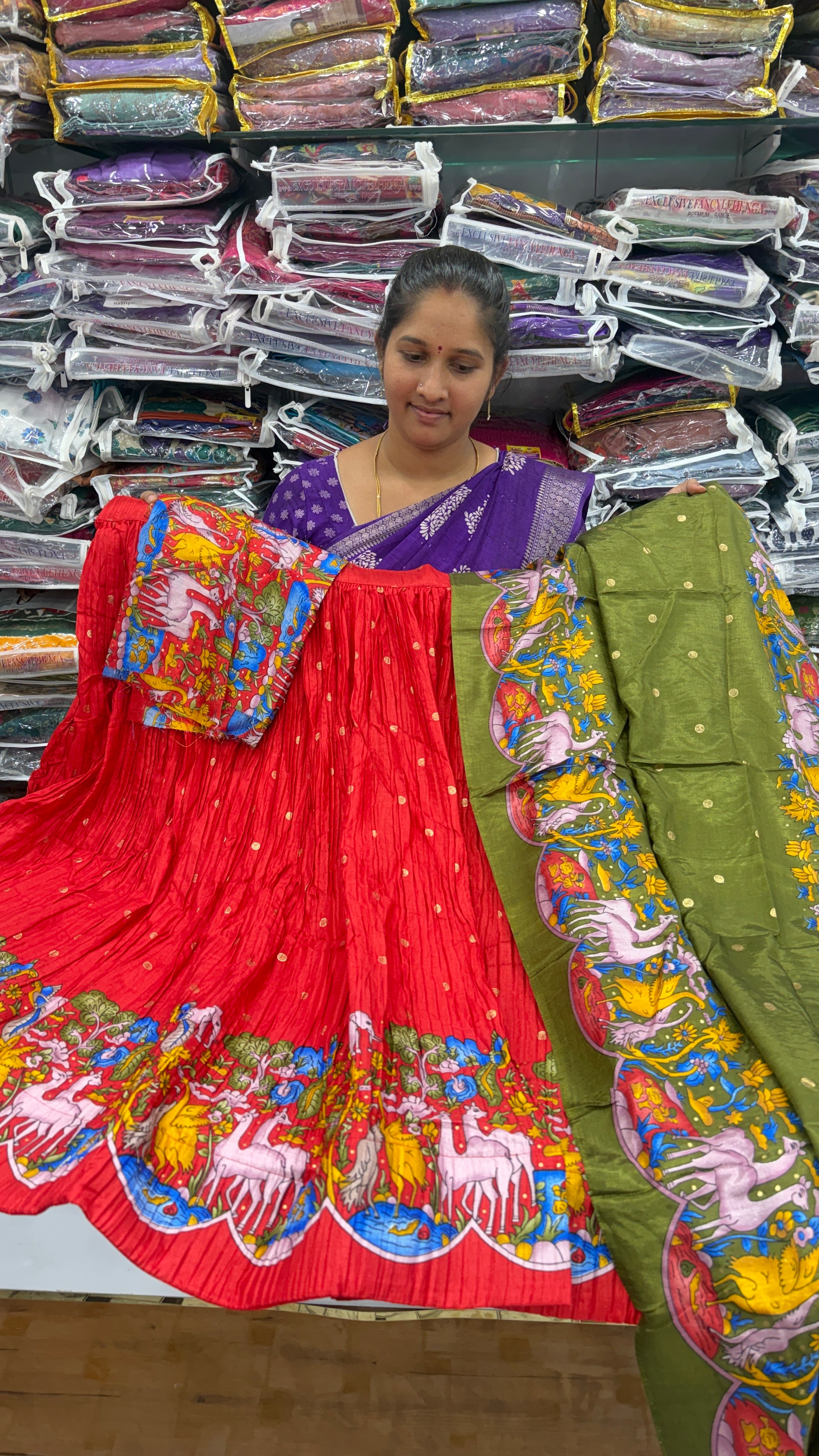 Kids Half sarees 5-7years