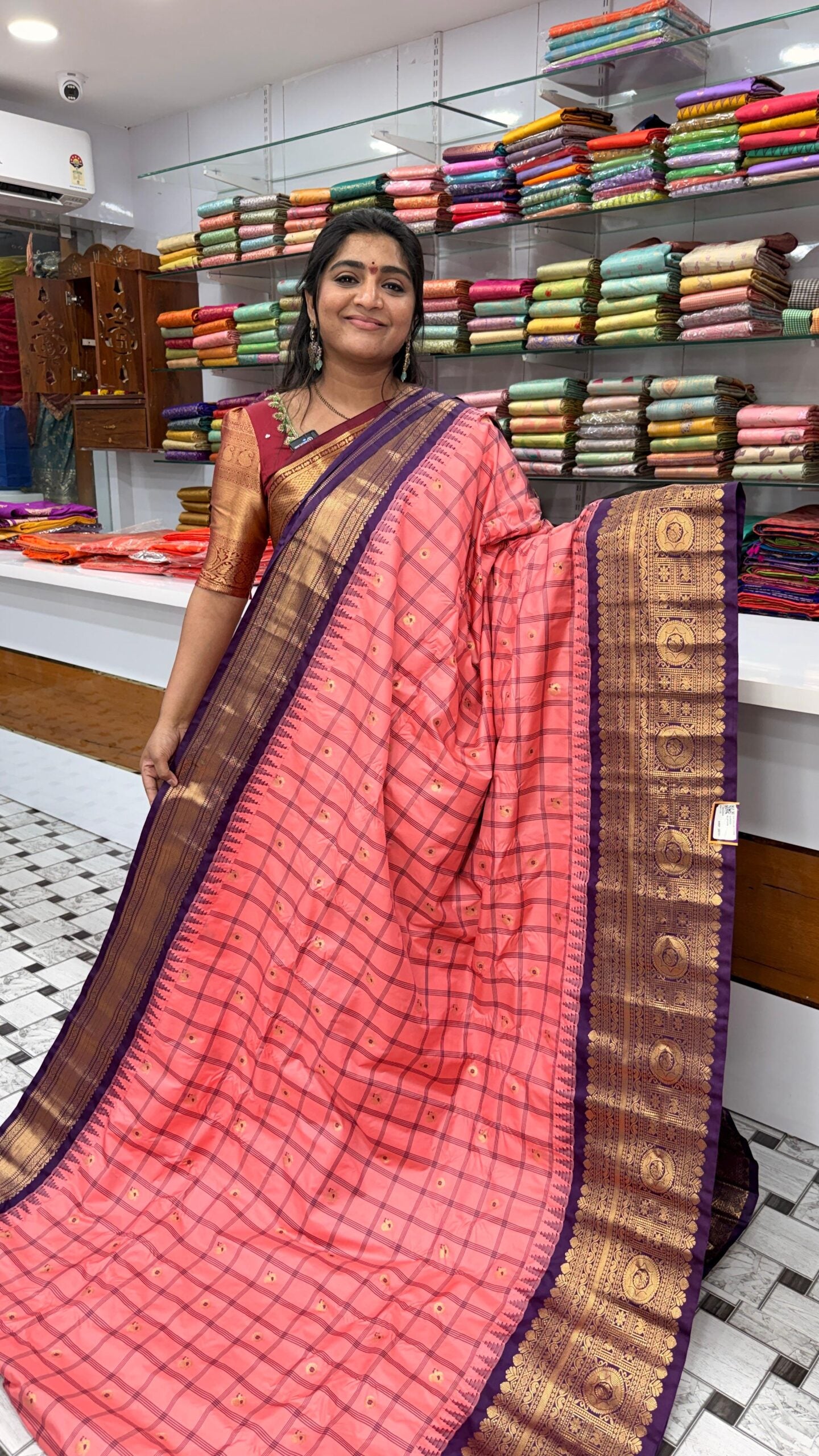 Vintage Gadwal Saree