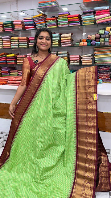 Semi Gadwal saree