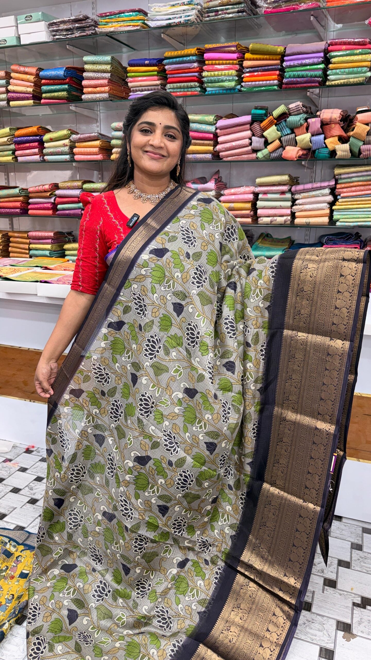 Light Weight Kota Digital Print Saree