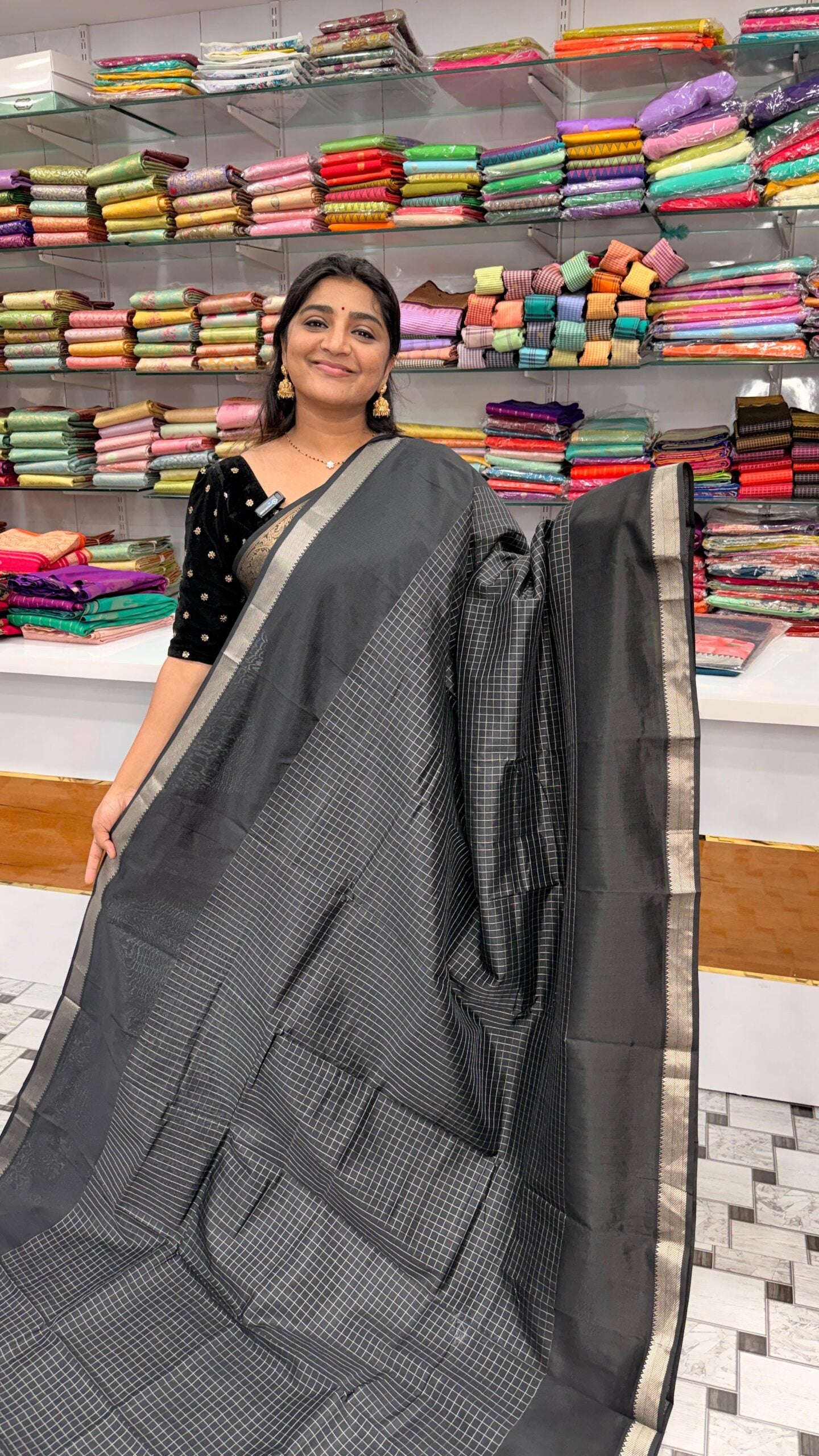 Vintage Mangalagiri saree