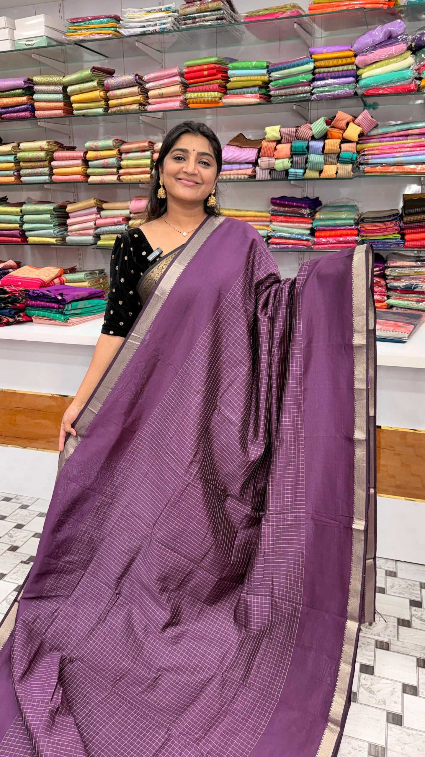 Vintage Mangalagiri saree