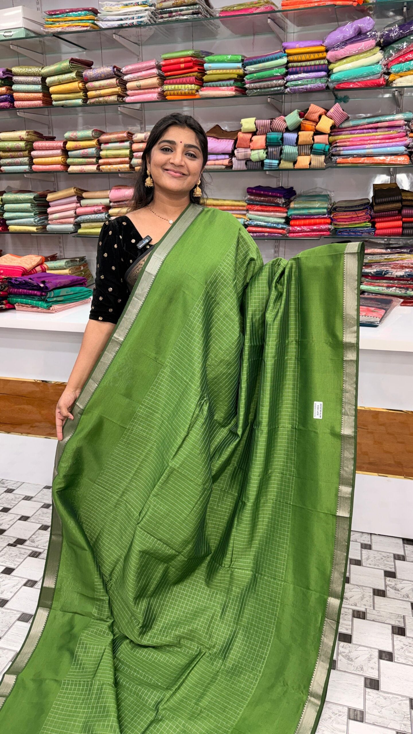 Vintage Mangalagiri saree