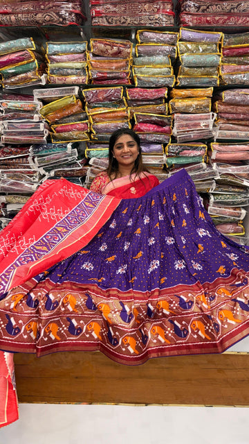 Patolla half saree