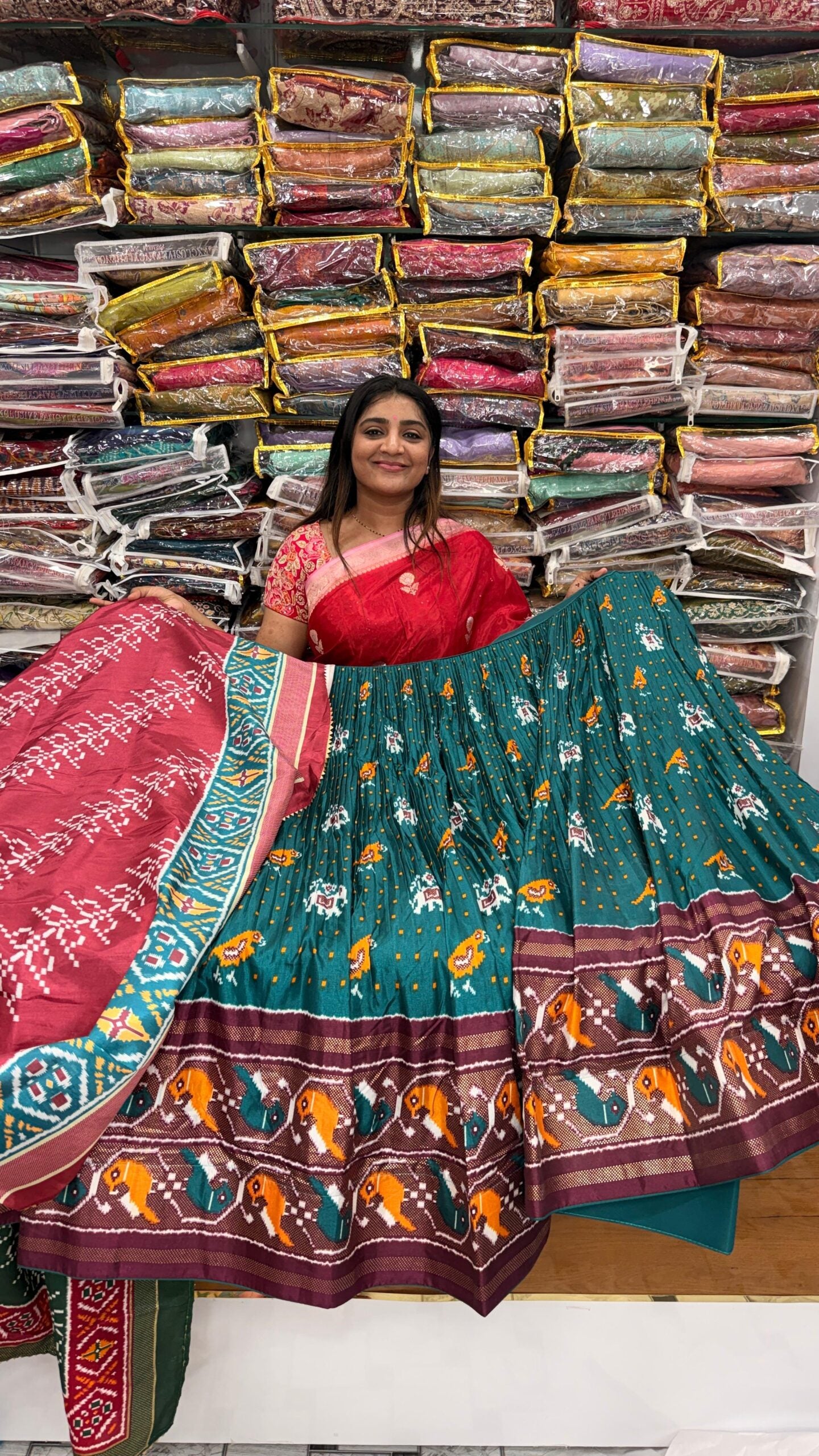 Patolla Half saree