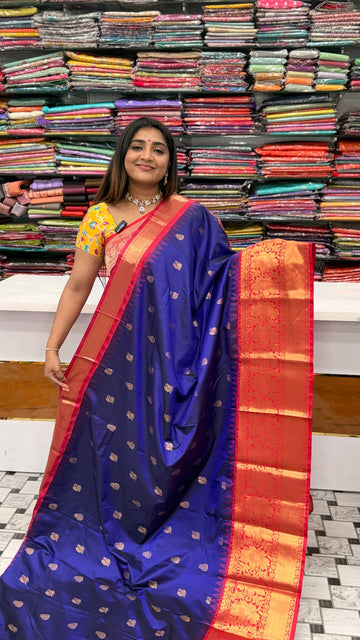 Semi Gadwal Sarees