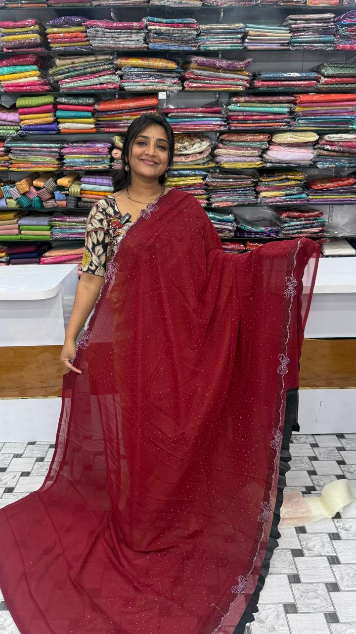Georgette Saree