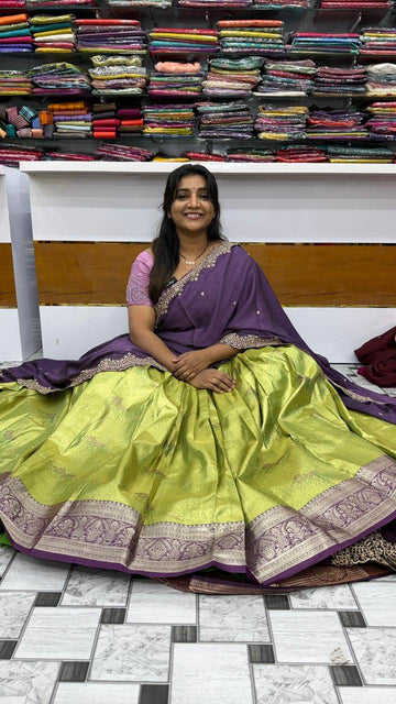 Kanchi Pattu Lehangas