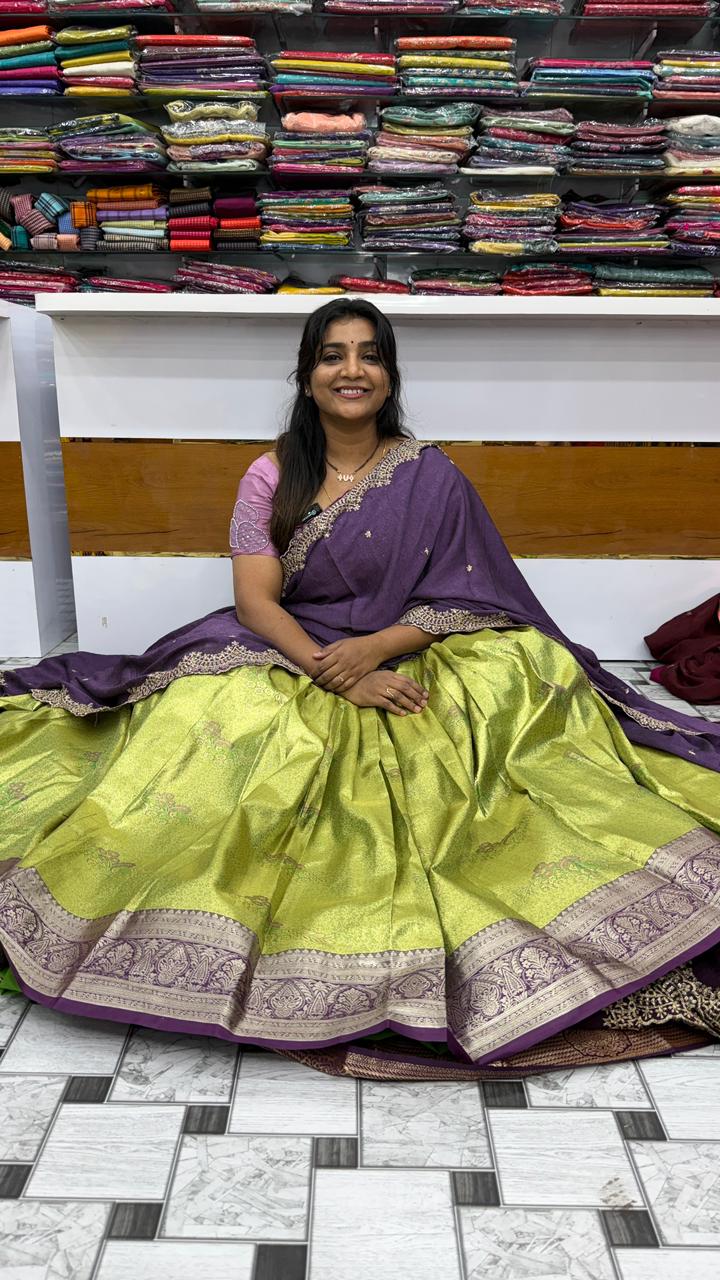 Kanchi Pattu Lehangas