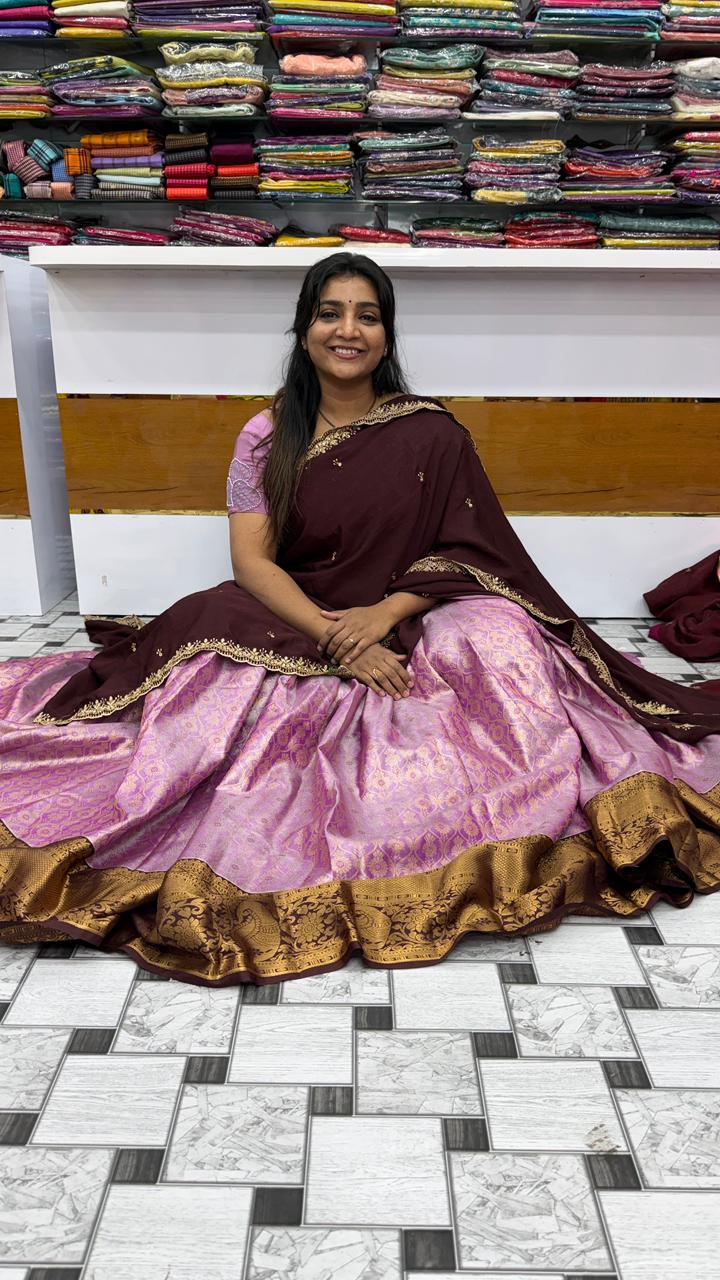 Kanchi Pattu Lehangas
