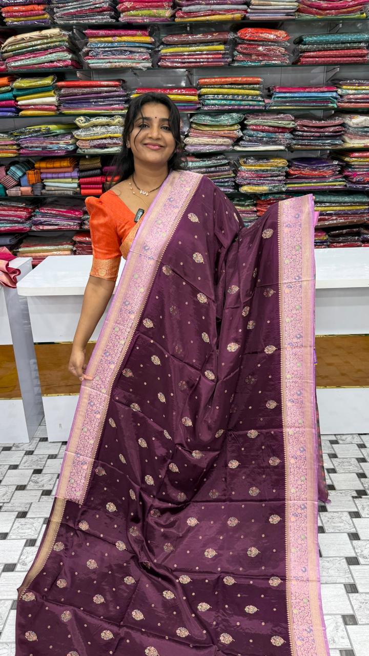 Mango Silk Saree