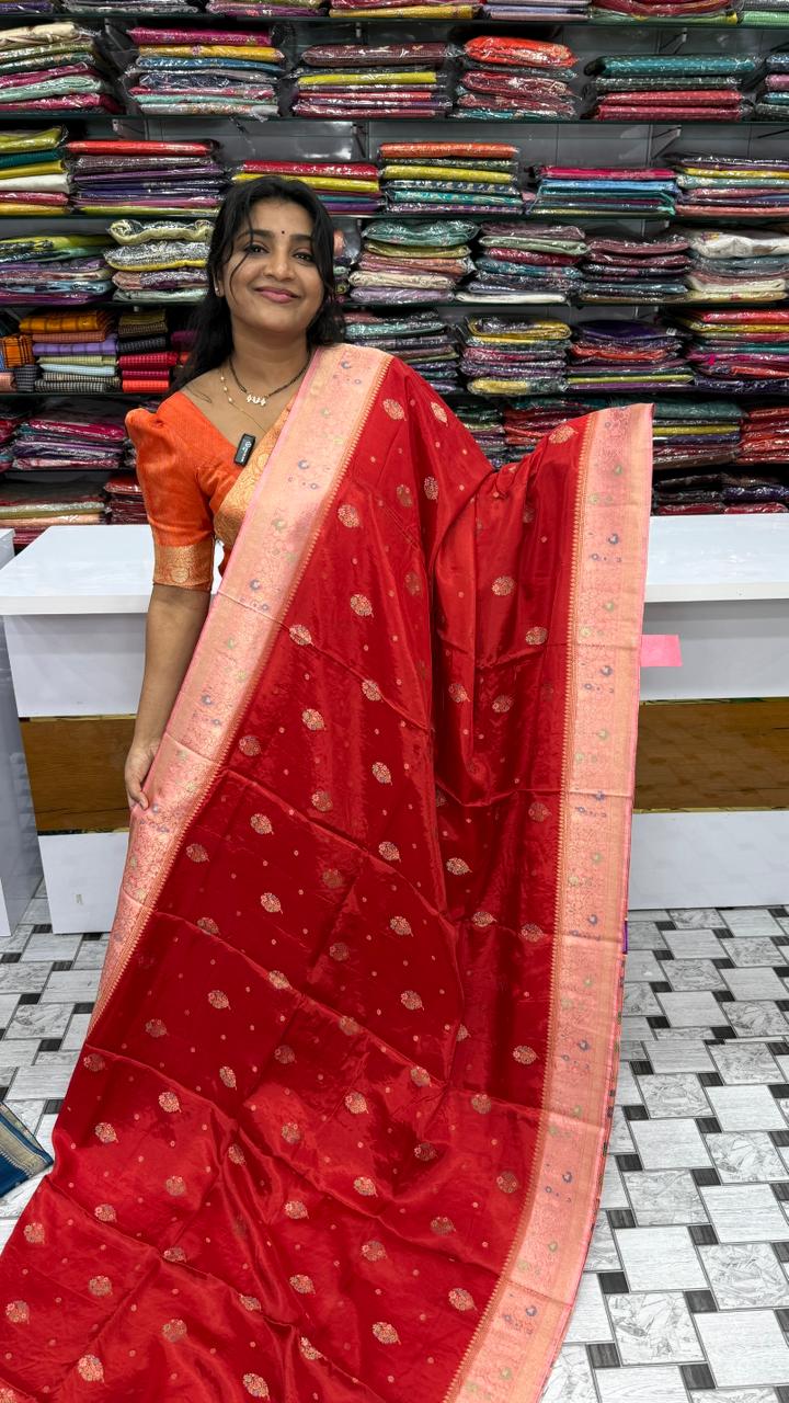 Mango Silk Saree