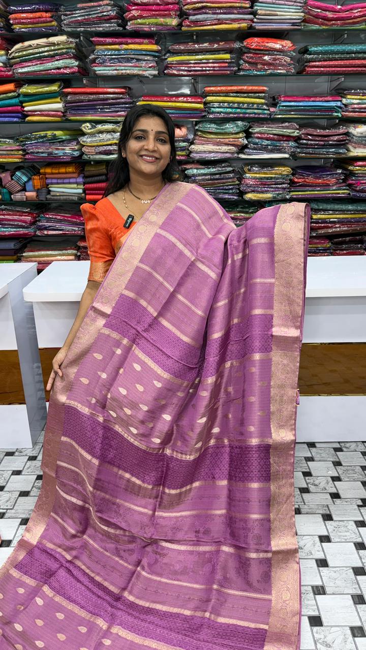 Fancy Banaras Tissue Saree