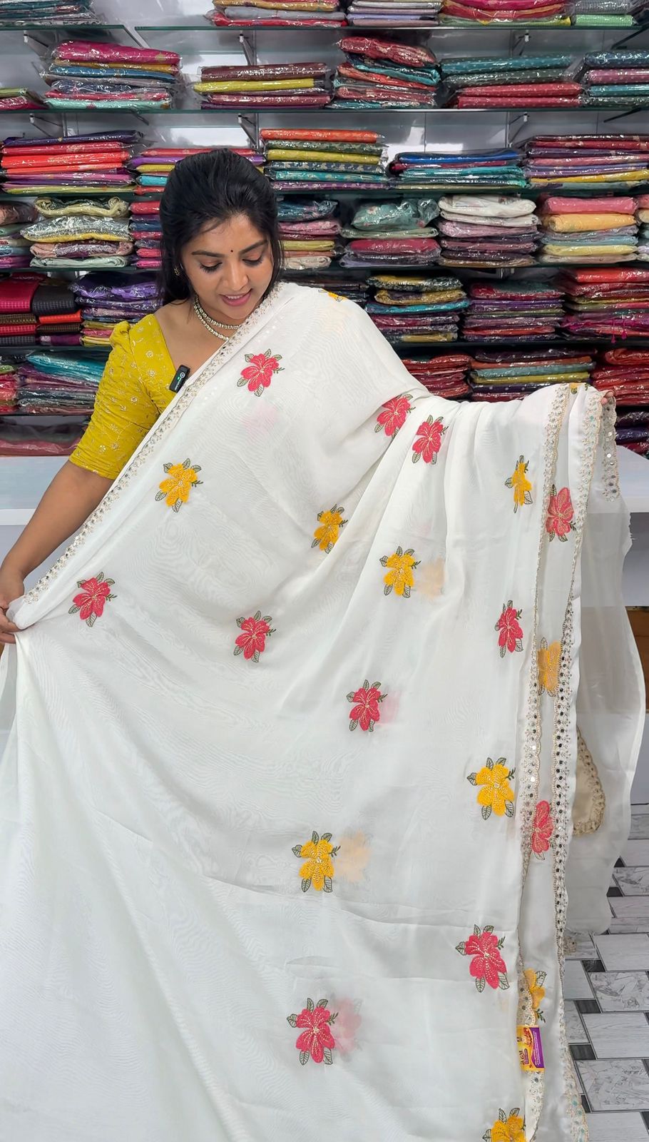 Chiffon Georgette Saree