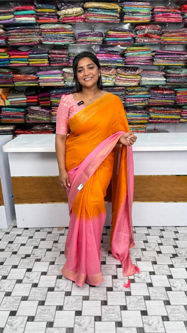 Georgette vintage Saree
