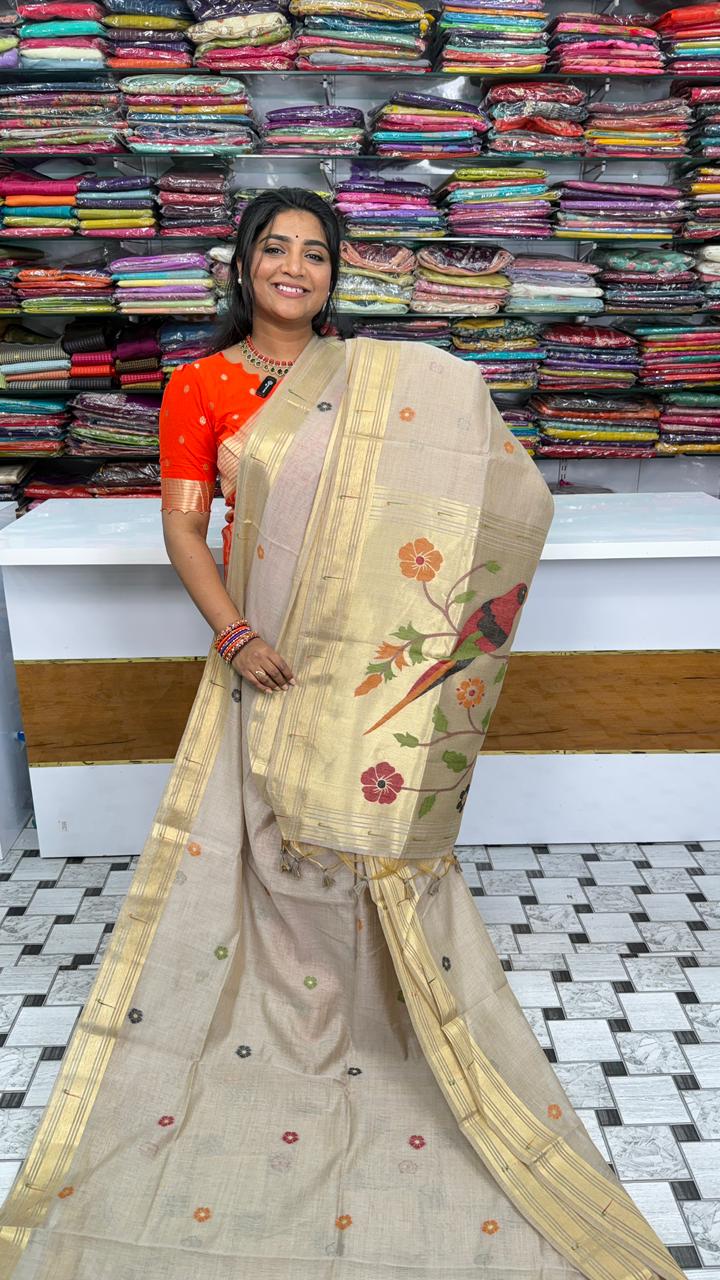Lenin Paithani Saree