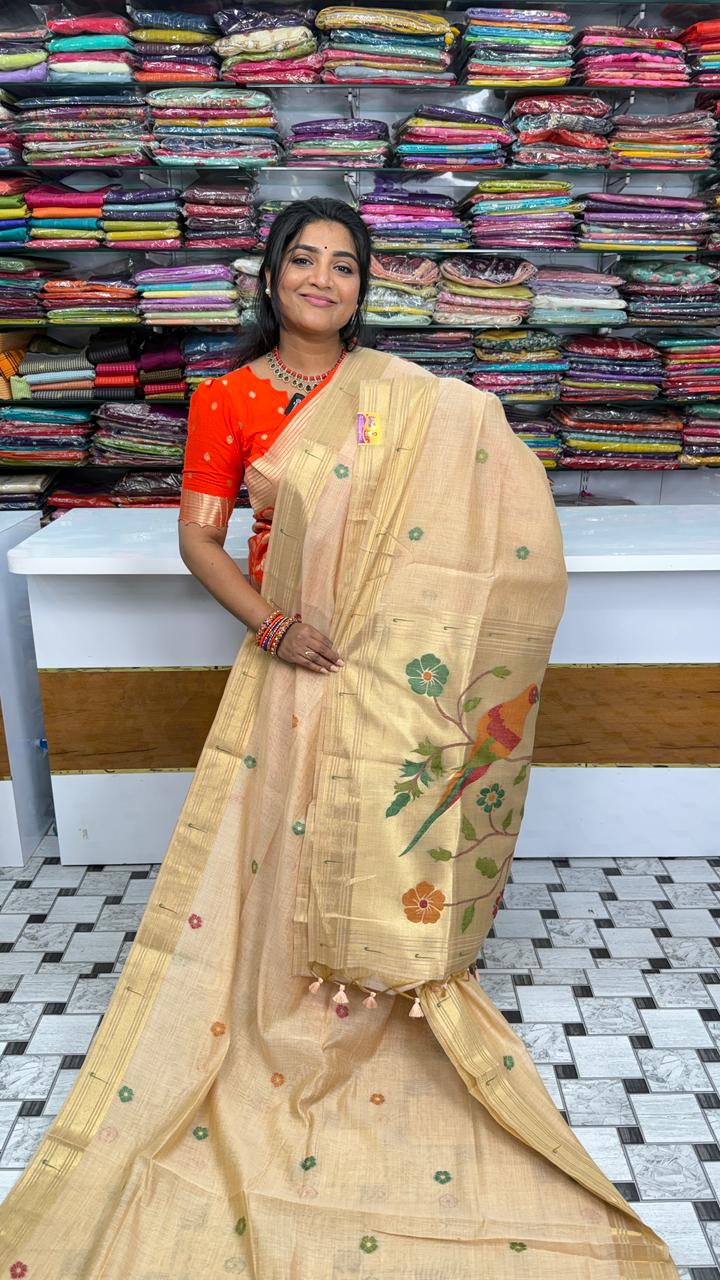 Lenin Paithani Saree