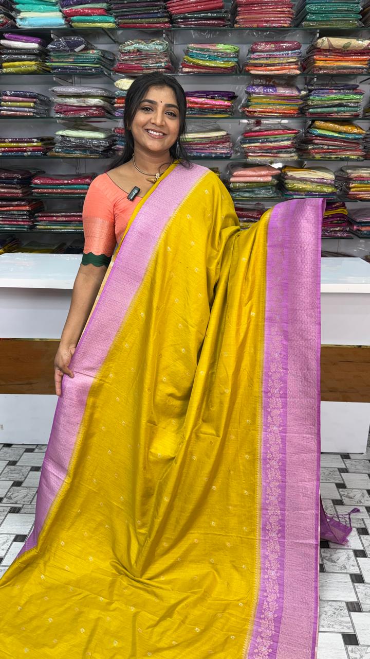 Green mango saree