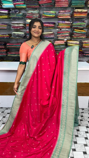 Green mango saree