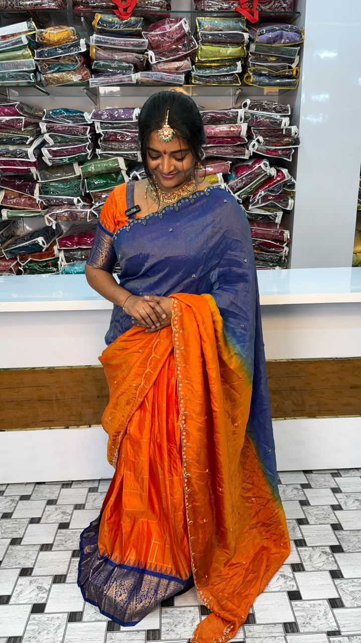 GADWAL HALF SAREE