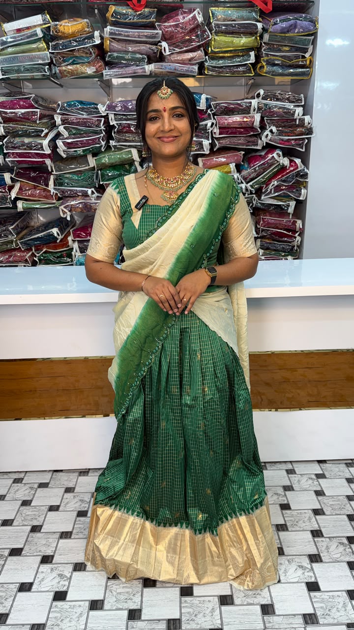 GADWAL HALF SAREE