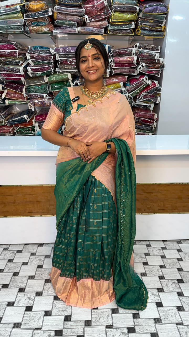 GADWAL HALF SAREE
