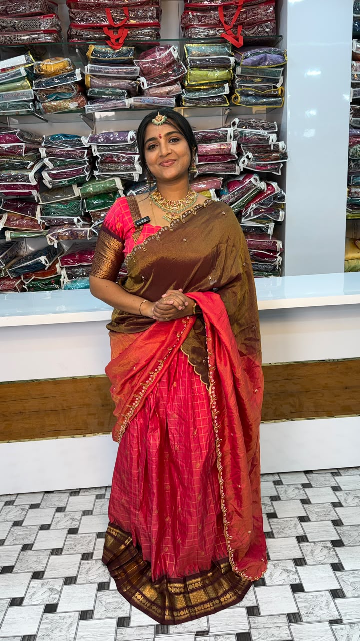 GADWAL HALF SAREE