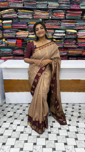 Mysore silk saree