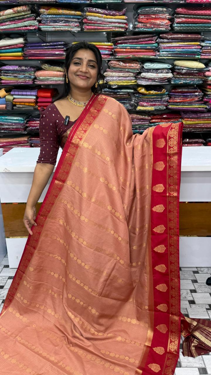 Mysore silk saree