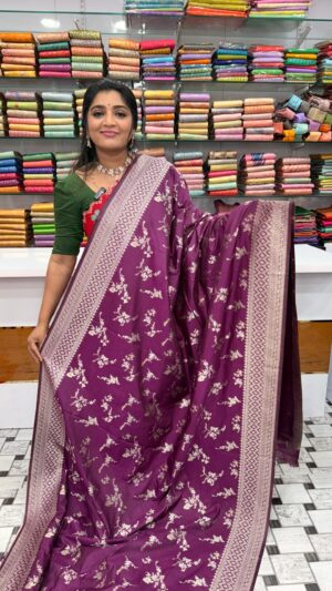 Banarasi katan saree