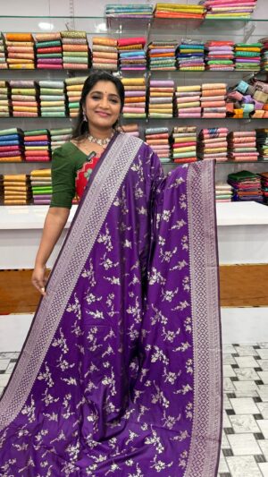 Banarasi Katan saree