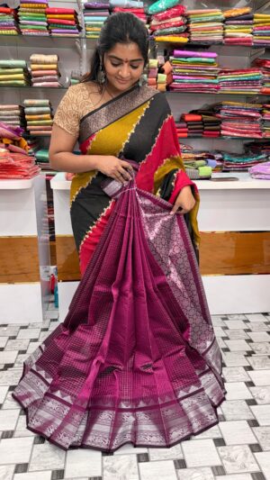 Mangalagiri checks saree