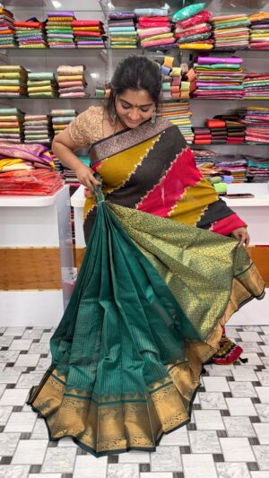 Mangalagiri checks saree