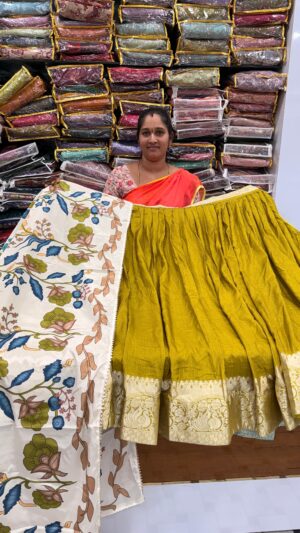 Mangalagiri Half saree