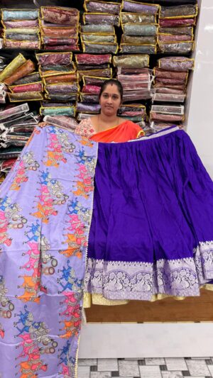 Mangalagiri Half saree