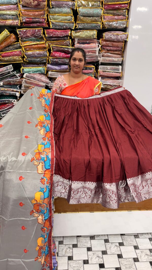 Mangalagiri Half saree