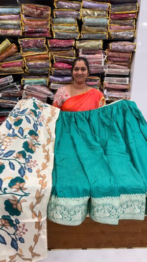 Mangalagiri Half saree